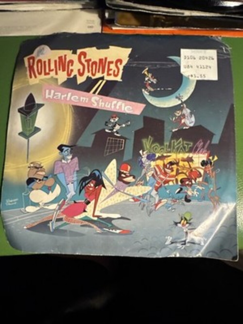 The Rolling Stones - Harlem Shuffle, 7” Vinyl / 45 RPM, 1986 - Rare US Pressing